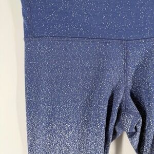 Gap Blue Speckled Ombre High‎ Waisted Active Leggings Size S